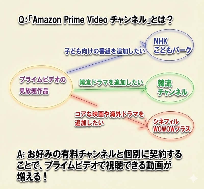 amazonprimevideoチャンネルとは