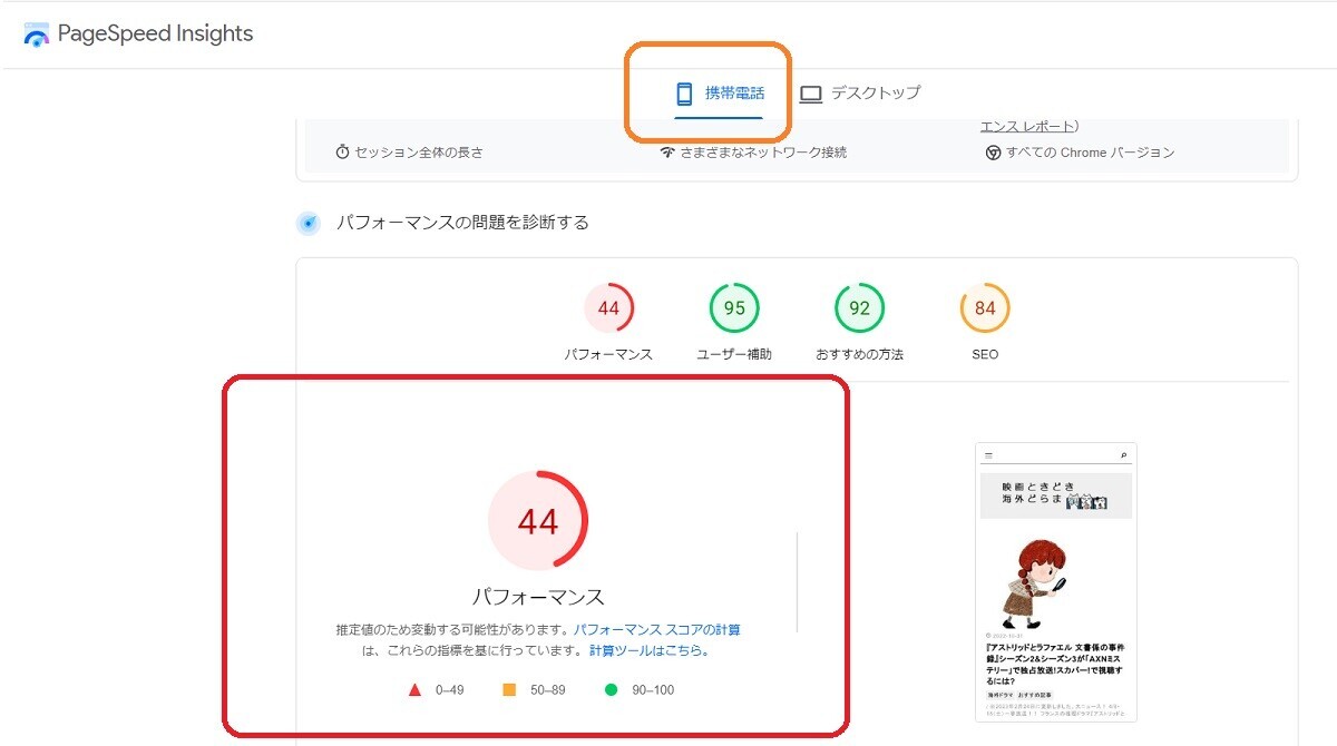 pagespeed